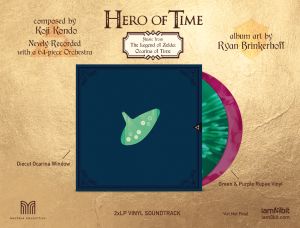 Hero of Time 2xLP (Music from The Legend of Zelda- Ocarina of Time) (cover 2)